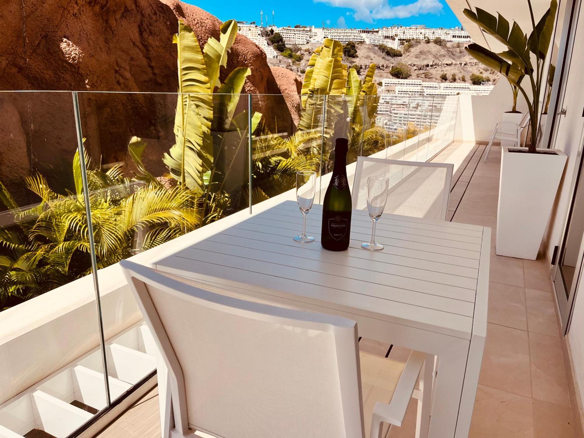 Grand Horizon Luxury Boutique Apartments Porto Rico Chambre photo